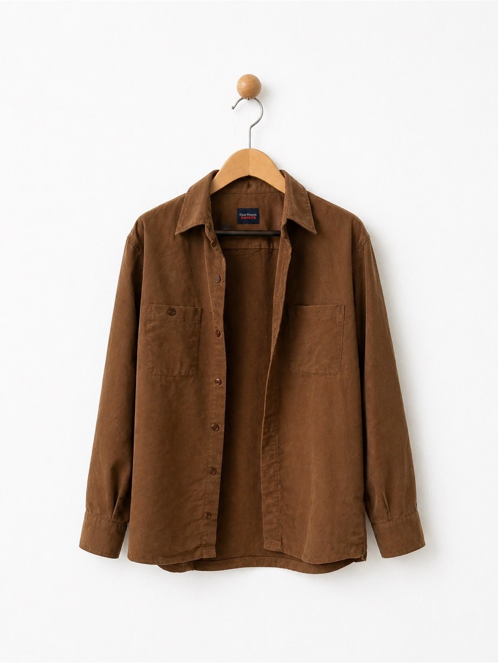 Casa Moda Men's Corduroy Shirt Jacket in Brown